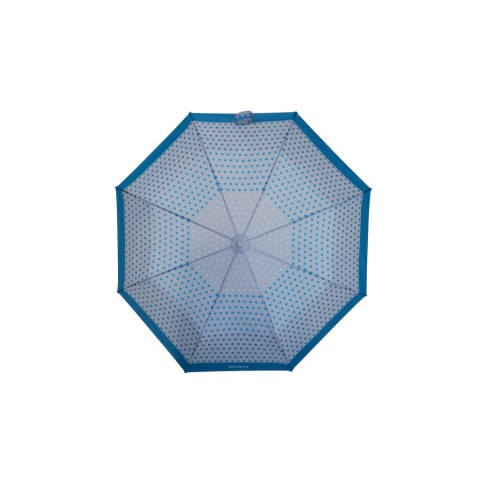 Samsonite 108966-A726 Alu Drop, Ομπρέλα Αυτόματη, Μπλε Πουά