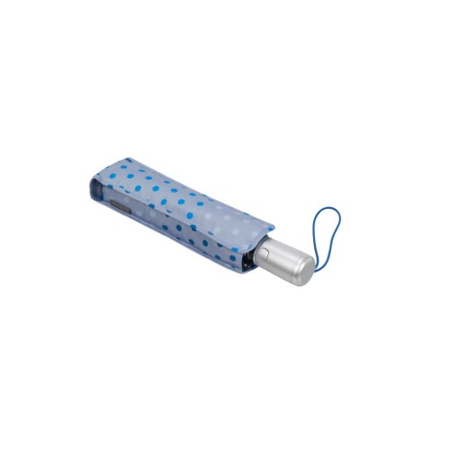 Samsonite 108966-A726 Alu Drop, Ομπρέλα Αυτόματη, Μπλε Πουά