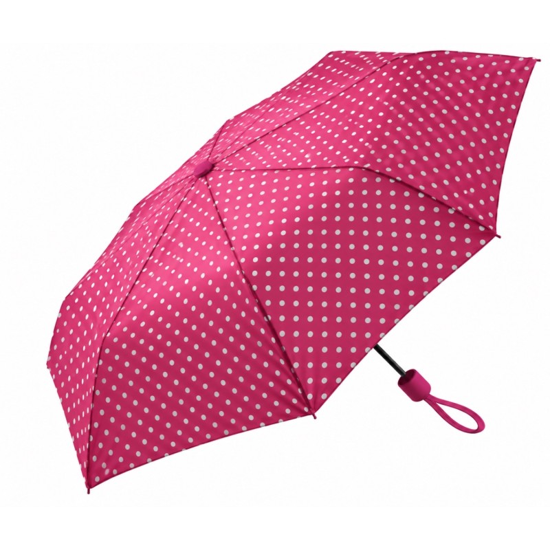 Rain A-1111C, Ομπρέλα Χειροκίνητη, Εμπριμέ Φούξια