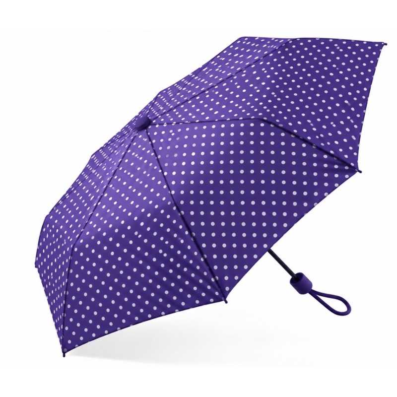 Rain A-1111C, Ομπρέλα Χειροκίνητη, Εμπριμέ Μωβ
