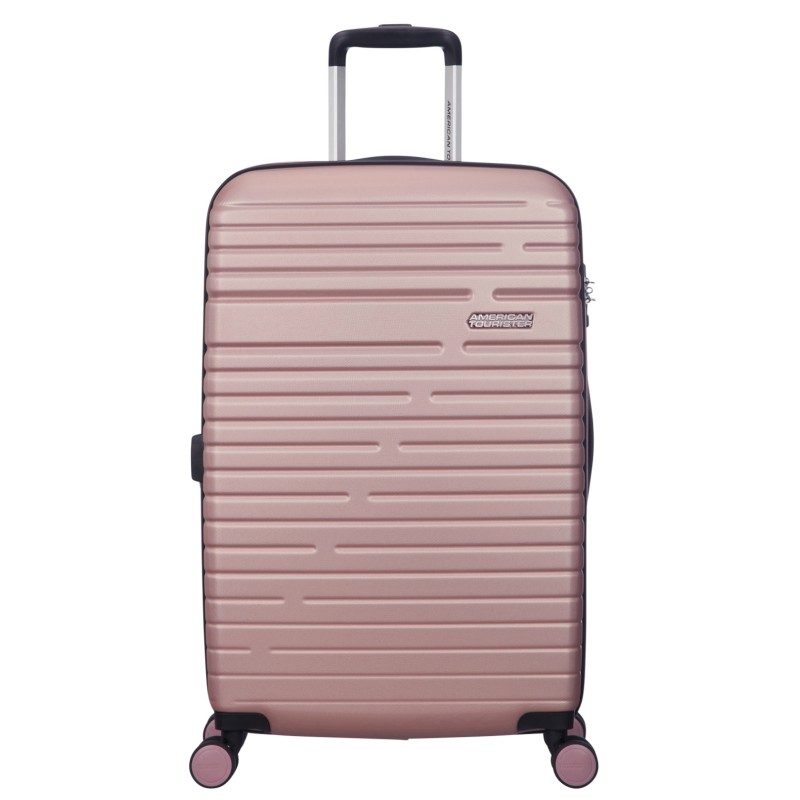American Tourister 116989-7475 Aero Racer, Βαλίτσα Μεσαία, Σκληρή, Ροζ