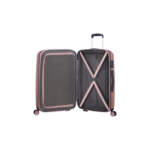 American Tourister 116989-7475 Aero Racer, Βαλίτσα Μεσαία, Σκληρή, Ροζ