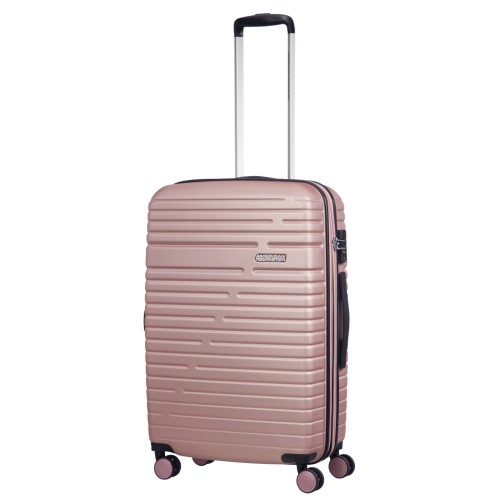 American Tourister 116989-7475 Aero Racer, Βαλίτσα Μεσαία, Σκληρή, Ροζ