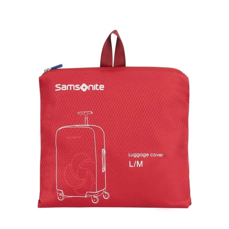 Samsonite 121223-1726 Global TA, Κάλυμμα Βαλίτσας, Ύφασμα, Κόκκινο