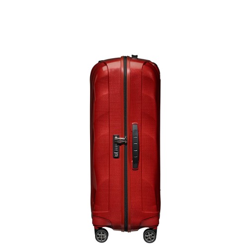 Samsonite 122861-1198 C-Lite Spinner, Βαλίτσα Mεγάλη, Πολυπροπυλένιο, Κόκκινο