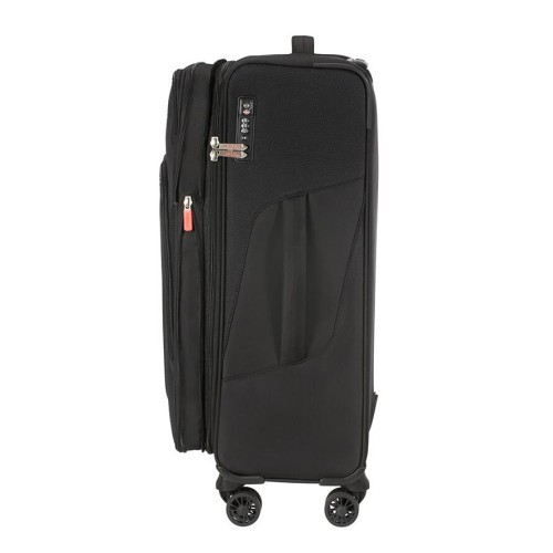 American Tourister 124891-1041 Summerfunk, Βαλίτσα Μεγάλη,Ύφασμα, Μαύρο
