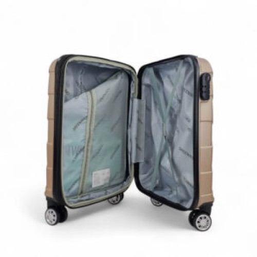 Greenwich Polo 125 Budapest, Βαλίτσα Μικρή-Καμπίνας, Σκληρή, Χρυσό