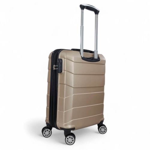 Greenwich Polo 125 Budapest, Βαλίτσα Μικρή-Καμπίνας, Σκληρή, Χρυσό