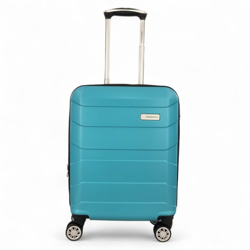 Greenwich Polo 125 Budapest, Βαλίτσα Μικρή-Καμπίνας, Σκληρή, Γαλάζιο