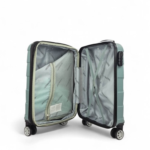 Greenwich Polo 125 Budapest, Βαλίτσα Μικρή-Καμπίνας, Σκληρή, Γκρι