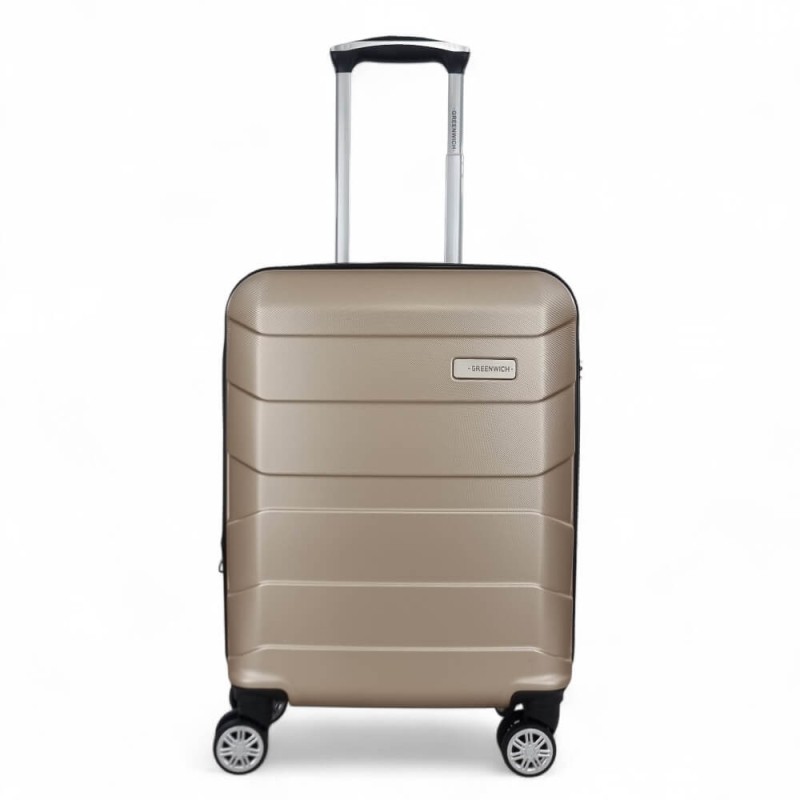 Greenwich Polo 125 Budapest, Βαλίτσα Μικρή-Καμπίνας, Σκληρή, Χρυσό