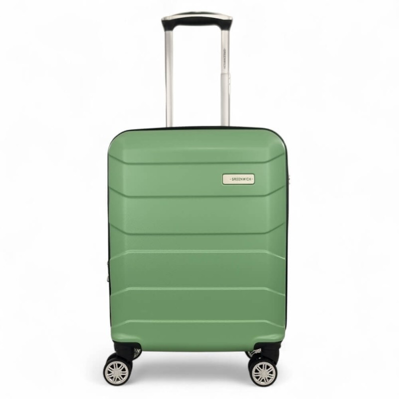 Greenwich Polo 125 Budapest, Βαλίτσα Μικρή-Καμπίνας, Σκληρή, Πράσινο