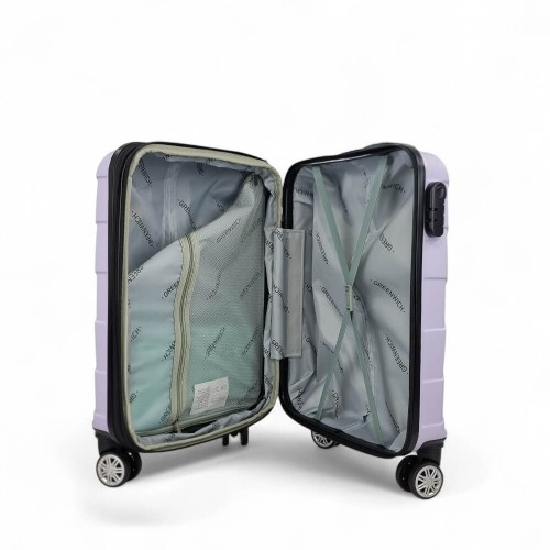 Greenwich Polo 125 Budapest, Βαλίτσα Μικρή-Καμπίνας, Σκληρή, Λιλά