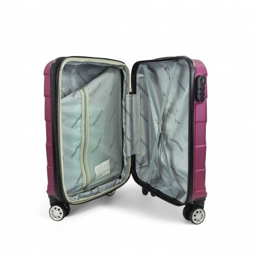 Greenwich Polo 125 Budapest, Βαλίτσα Μικρή-Καμπίνας, Σκληρή, Μπορντό