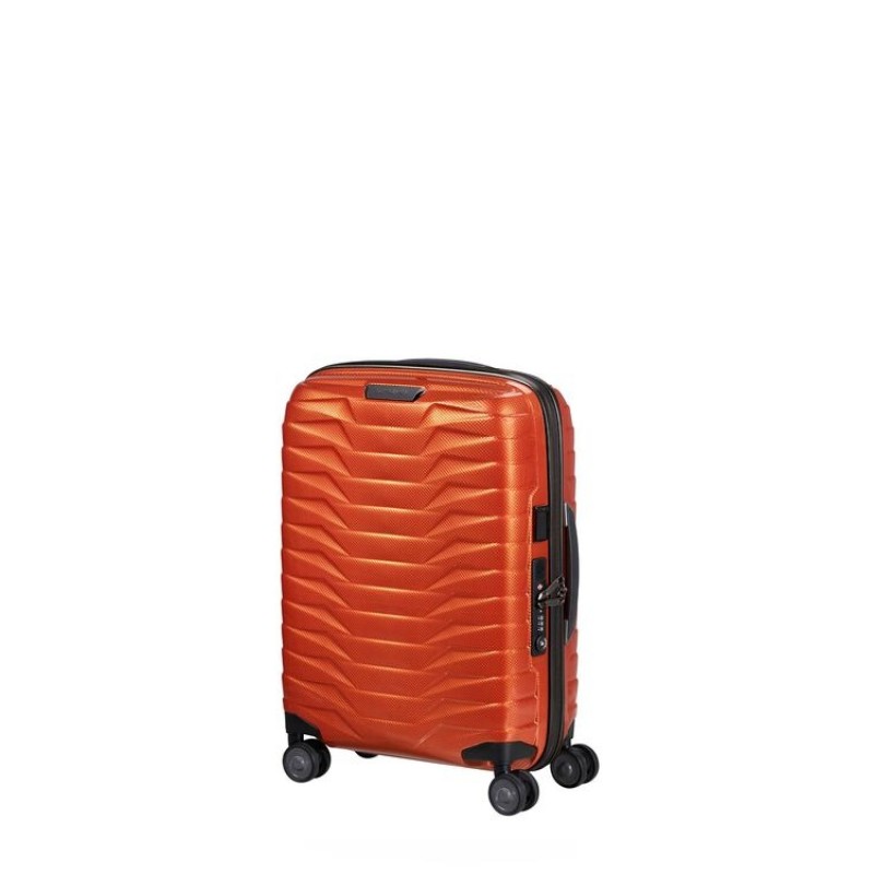 Samsonite 126035-T189 Proxis, Βαλίτσα Μικρή/Καμπίνας, Πολυπροπυλένιο, ΑΤΑΝ, Πορτοκαλί