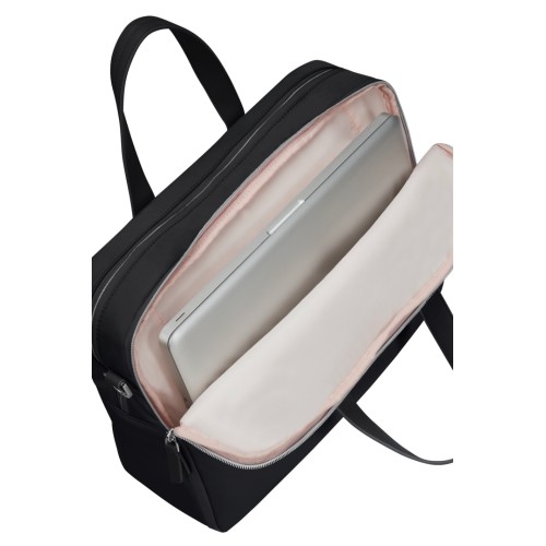 Samsonite 130663-1041 Eco Wave, Επαγγελματική Τσάντα Laptop, Ύφασμα, Μαύρο