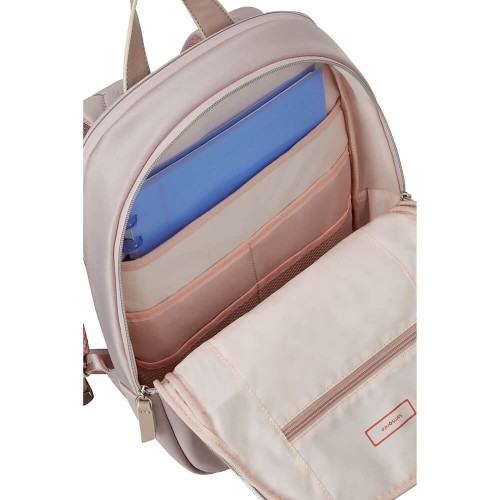Samsonite 130664-1830 Ecowave, Σακίδιο Πλάτης, Ύφασμα, Ροζ