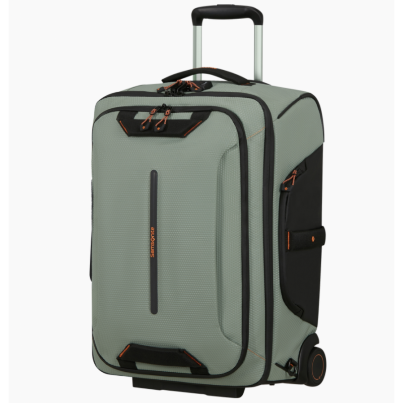 Samsonite 140882-2570 Ecodiver Duffle, Βαλίτσα Μικρή/Καμπίνας, Ύφασμα, Ανοιχτό Πράσινο