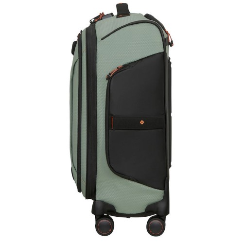 Samsonite 140885-2570 Ecodiver Spinner, Βαλίτσα Μικρή/Καμπίνας 55cm, Ύφασμα, ΑΤΑΝ, Ανοιχτό Πράσινο