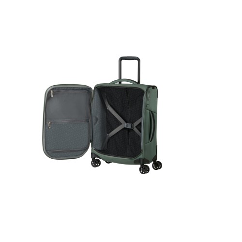 Samsonite 143328-2570 Respark, Βαλίτσα Μικρή/Καμπίνας 55 x 40 x 20cm, Ύφασμα, Πράσινο