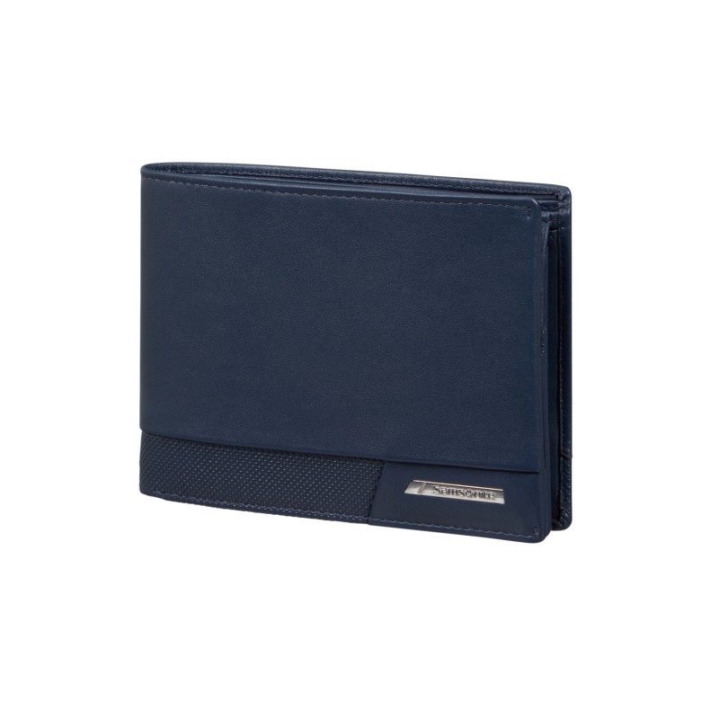 Samsonite 144537-1615 Pro DLX 6, Ανδρικό Πορτοφόλι, Δέρμα, Μπλε