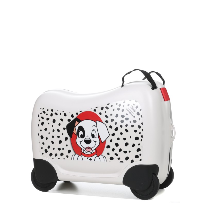 Samsonite 145048-Β018 Dream2Go Disney 101 Dalmatians, Βαλίτσα Μικρή/Καμπίνας 38 × 52 × 21cm, Πολυπροπυλένιο, ΑΤΑΝ, Λευκό