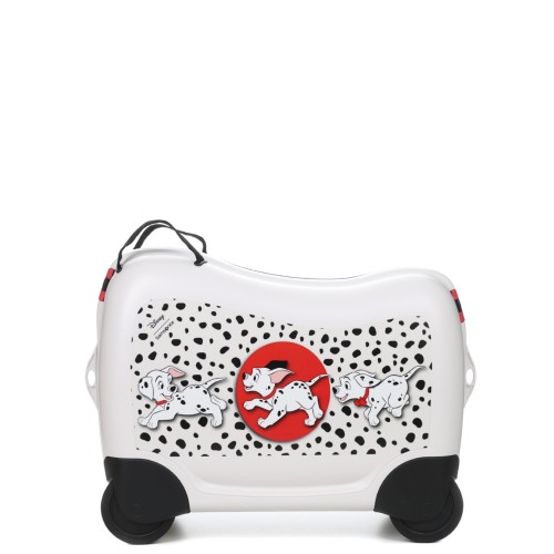 Samsonite 145048-Β018 Dream2Go Disney 101 Dalmatians, Βαλίτσα Μικρή/Καμπίνας 38 × 52 × 21cm, Πολυπροπυλένιο, ΑΤΑΝ, Λευκό