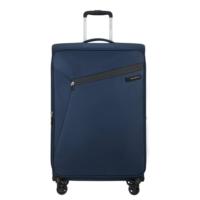 Samsonite 146854-1549 LiteBeam, Βαλίτσα Μεγάλη, Ύφασμα, ΑΤΑΝ, Μπλε