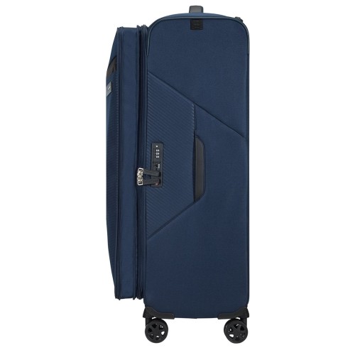 Samsonite 146854-1549 LiteBeam, Βαλίτσα Μεγάλη, Ύφασμα, ΑΤΑΝ, Μπλε