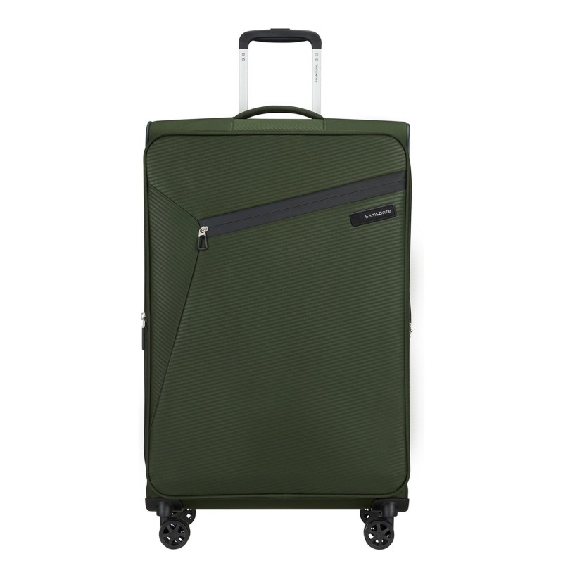 Samsonite 146854-9199 LiteBeam, Βαλίτσα Μεγάλη, Ύφασμα, ΑΤΑΝ, Πράσινο