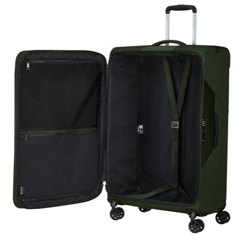 Samsonite 146854-9199 LiteBeam, Βαλίτσα Μεγάλη, Ύφασμα, ΑΤΑΝ, Πράσινο
