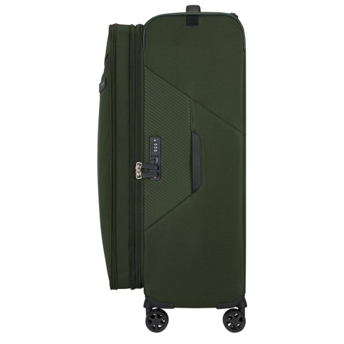 Samsonite 146854-9199 LiteBeam, Βαλίτσα Μεγάλη, Ύφασμα, ΑΤΑΝ, Πράσινο