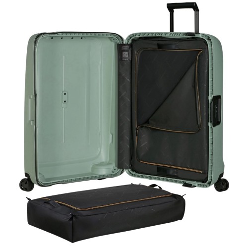 Samsonite 146912-1773 Essens, Βαλίτσα Μεγάλη, Σκληρή, Πράσινο