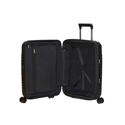 Samsonite 146913-1041 Intuo, Βαλίτσα Μικρή/Καμπίνας, Πολυπροπυλένιο, ΑΤΑΝ, Μαύρο