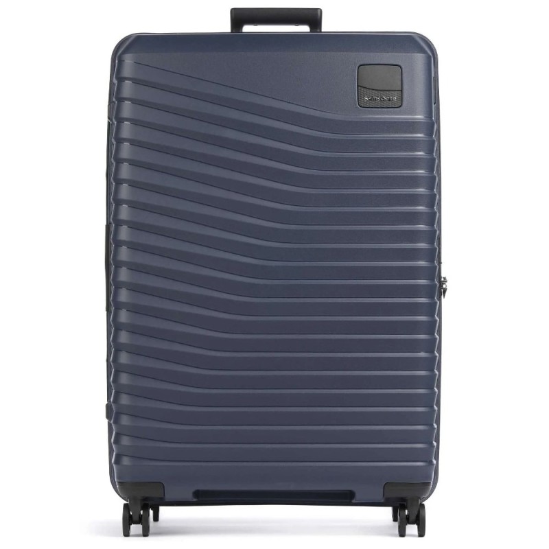 Samsonite 146916-2165 Intuo, Βαλίτσα Πολύ Μεγάλη, Πολυπροπυλένιο, ΑΤΑΝ, Μπλε