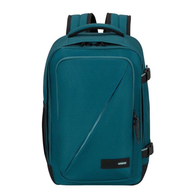 American Tourister 149174-2774 Take2Cabin, Σακίδιο Πλάτης, Ύφασμα, Πετρόλ