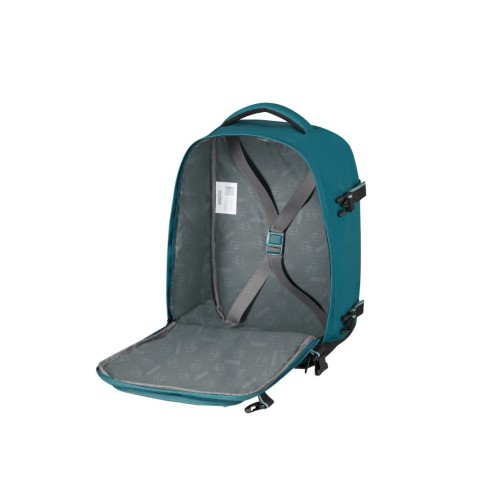 American Tourister 149174-2774 Take2Cabin, Σακίδιο Πλάτης, Ύφασμα, Πετρόλ