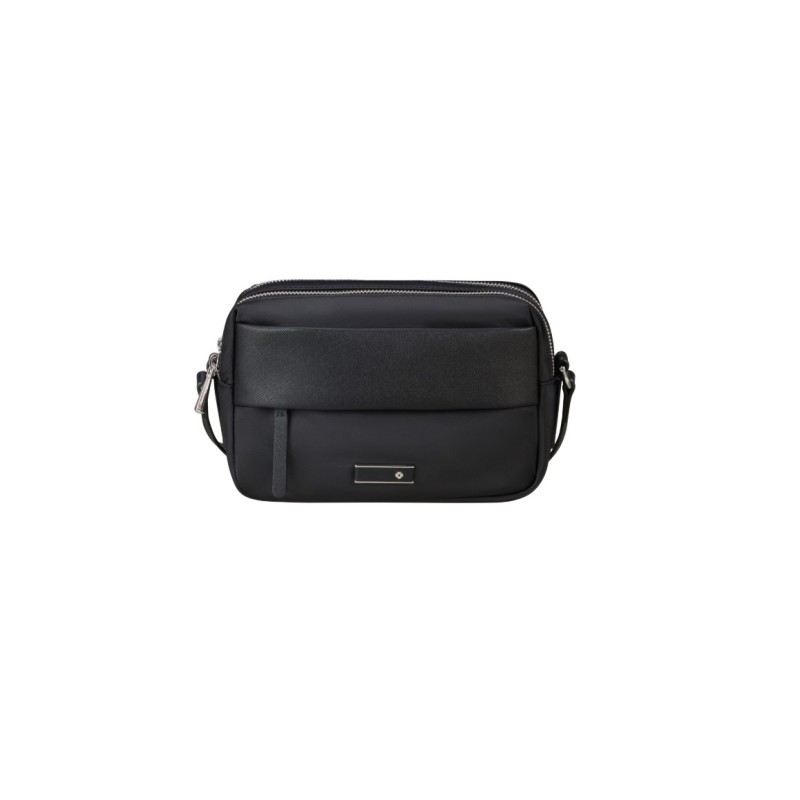 Samsonite 149451-1041 Zalia, Ανδρικό Τσαντάκι Χιαστί, Ύφασμα, Μαύρο