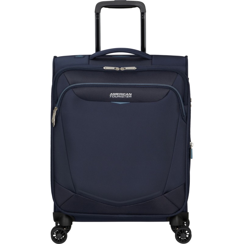 American Tourister 149498-2774 SummerRide, Βαλίτσα Μικρή/Καμπίνας, Ύφασμα, Πετρόλ