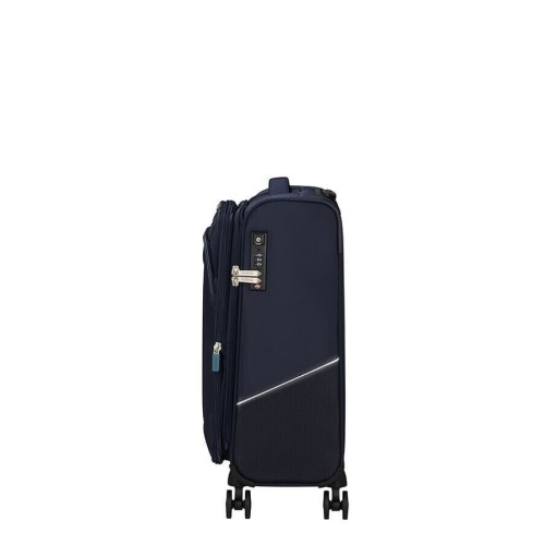 American Tourister 149498-2774 SummerRide, Βαλίτσα Μικρή/Καμπίνας, Ύφασμα, Πετρόλ