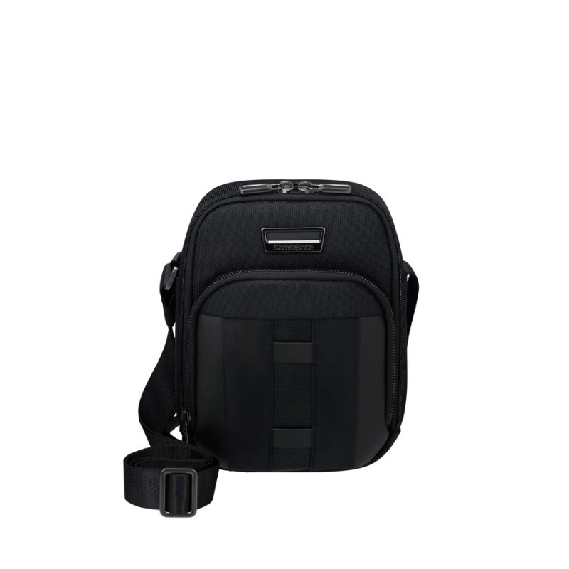 Samsonite 150046-1041 Urban-Eye, Τσαντάκι Ανδρικό, Χιαστί, Ύφασμα, Μαύρο