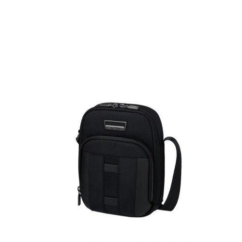 Samsonite 150046-1041 Urban-Eye, Τσαντάκι Ανδρικό, Χιαστί, Ύφασμα, Μαύρο