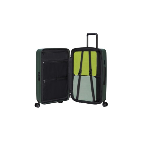 Samsonite 150704-1773 Restackd, Βαλίτσα Μεσαία 68 x 46 x 26cm, Πολυπροπυλένιο, ΑΤΑΝ, Χακί