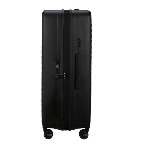 Samsonite 150705-1041 Restackd, Βαλίτσα Μεγάλη 75 x 51 x 29 cm, Πολυπροπυλένιο, ΑΤΑΝ, Μαύρο