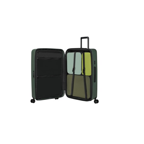 Samsonite 150705-1773 Restackd, Βαλίτσα Μεγάλη 75 x 51 x 29 cm, Πολυπροπυλένιο, ΑΤΑΝ, Χακί
