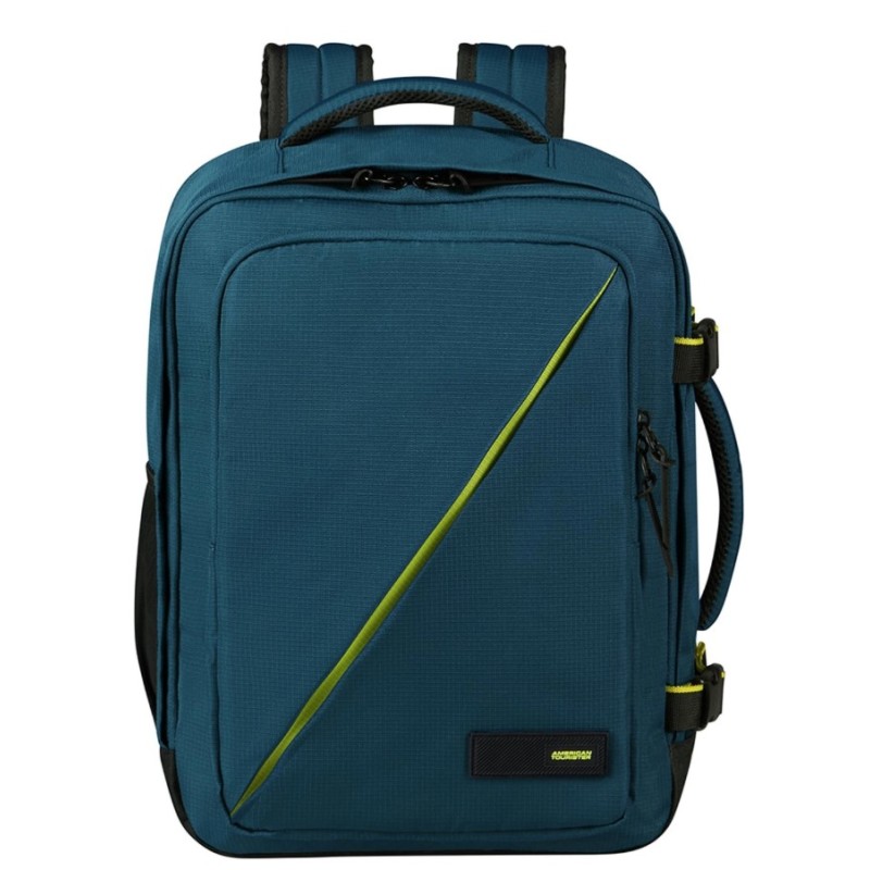 American Tourister 150909-0528 TakeTwoCabin, Σακίδιο Πλάτης, Ύφασμα, Μπλε