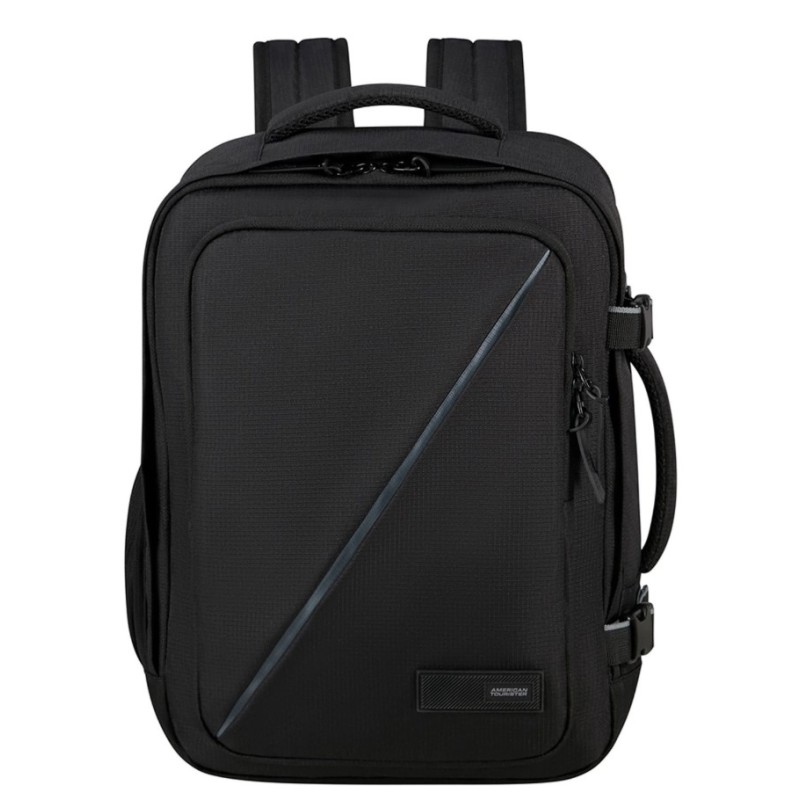 American Tourister 150909-1041 TakeTwoCabin, Σακίδιο Πλάτης, Ύφασμα, Μαύρο