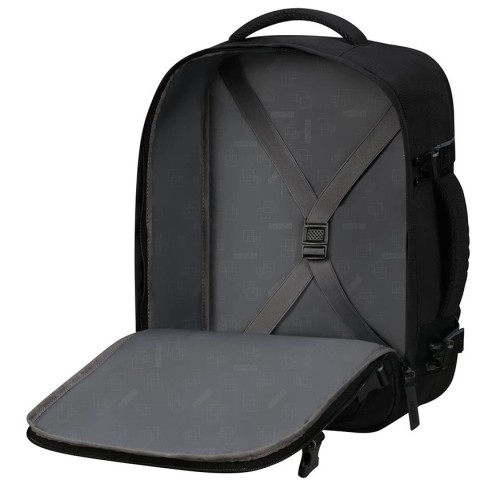 American Tourister 150909-1041 TakeTwoCabin, Σακίδιο Πλάτης, Ύφασμα, Μαύρο