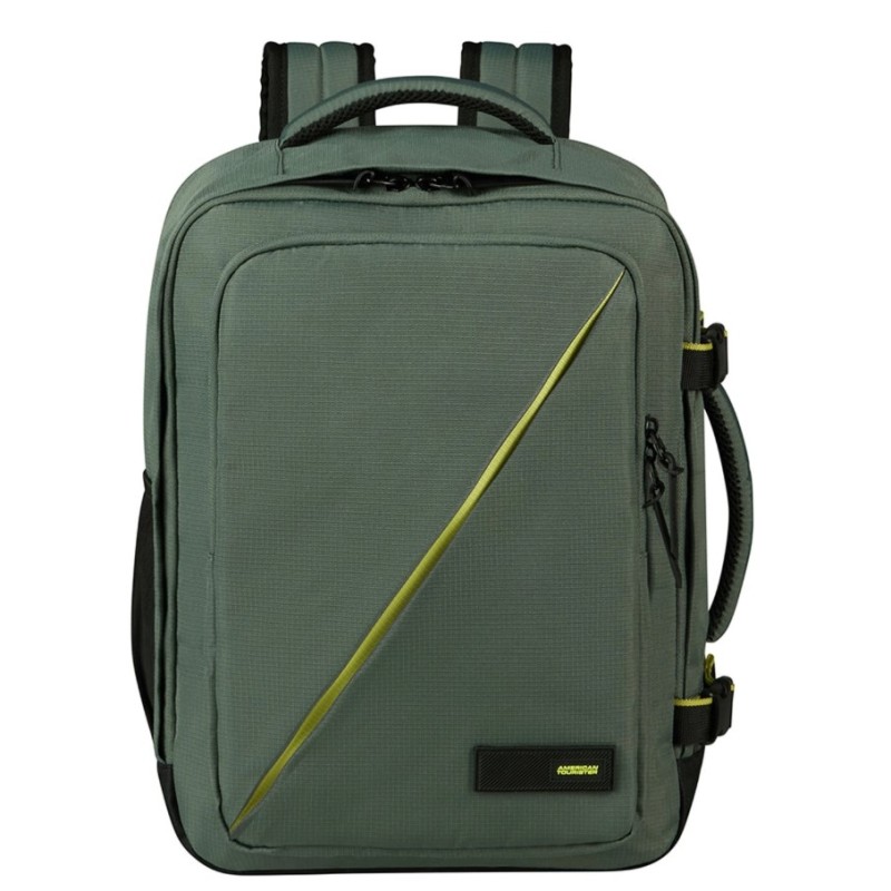 American Tourister 150909-1257 TakeTwoCabin, Σακίδιο Πλάτης, Ύφασμα, Πράσινο