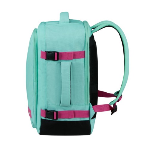 American Tourister 150909-B026 TakeTwoCabin, Σακίδιο Πλάτης, Ύφασμα, Μέντα-Φούξια